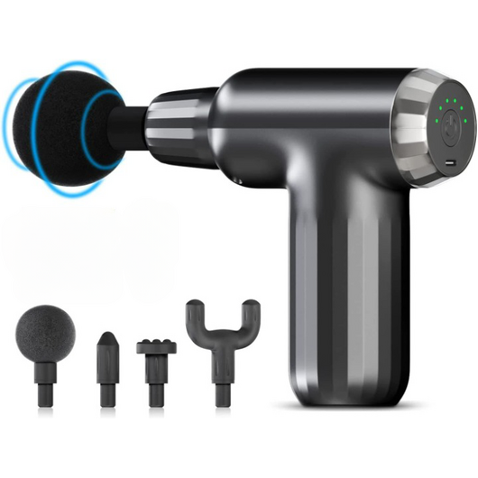 Muscle Massage Gun with 4 Heads FH-820 - RashidExpress